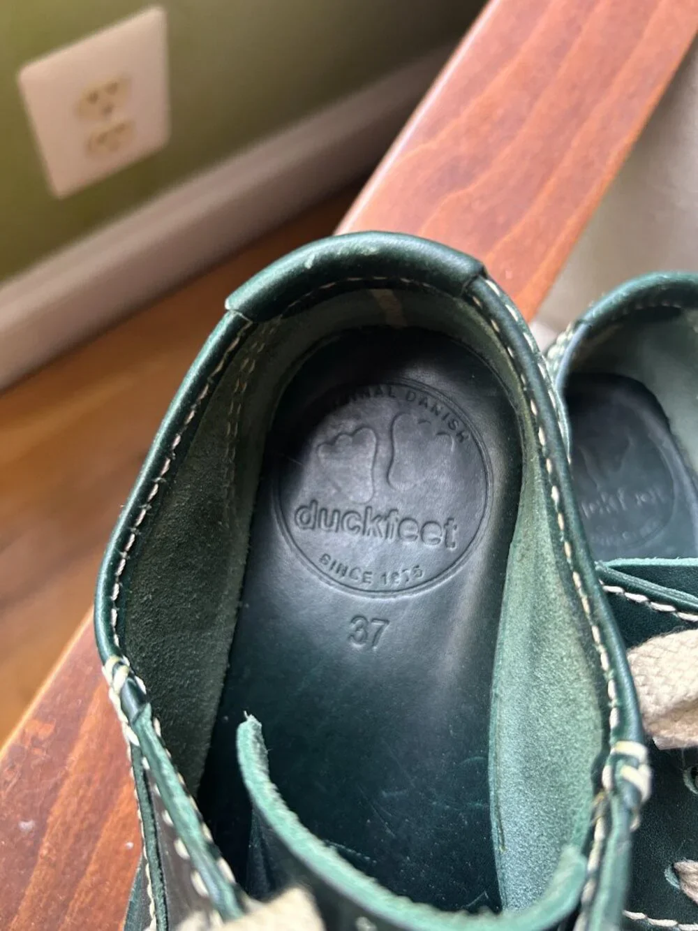 Duckfeet Fyn green 37